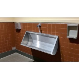 Mictório Coletivo Inox 1,00m - Construinox